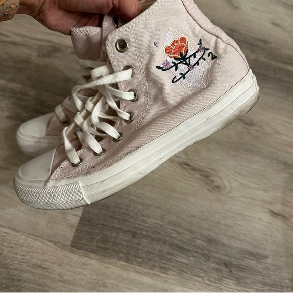 Converse Chuck Taylor All Star High 'Embroidered Crystals’ Amethyst size 7 - Picture 6 of 10